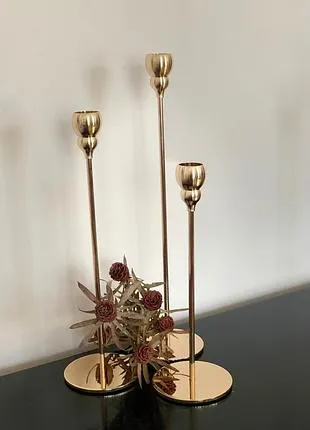 Bougeoir Design En Metal B01 - image 2