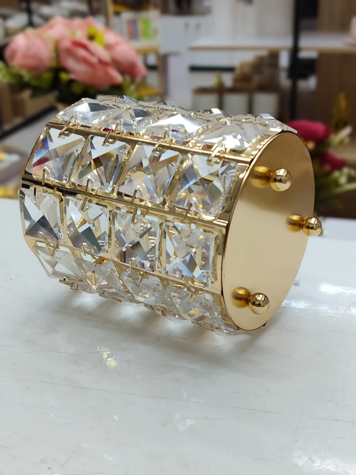 Porte-Pinceau Maquillage Métal Design – Organiseur Beauté Élégant - image 4